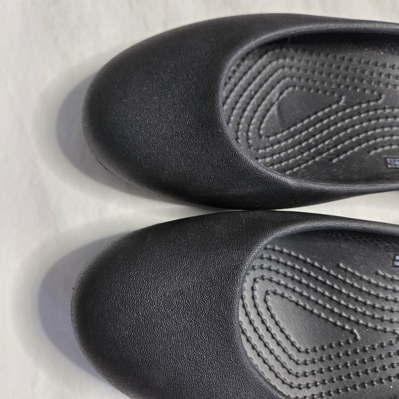 Crocs Kadee Womens Ballet Flats Shoes Black Slip On Comfort Size W6 - Picture 6 of 12